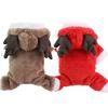 Cartoon Christmas Dog Costume Warm Pet Cosplay Clothes Pet Supplies Cat Jumpsuits  Winter