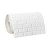 70Cmx5M 3D Brick Pattern Wall Sticker Self-Adhesive Panel Water-Repellent Living Room Wall Cover Home Ornament