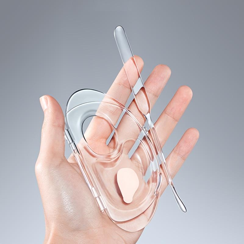 Faltbare Palette für flüssige Grundierung, Acryl-Make-up-Tool-Kit, Mischcreme-Stangen-Set, Aufbewahrungs-Testpalette, kosmetisches Beauty-Zubehör