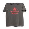 Women's Vintage Massive Attack Band T-Shirt Unisex Cotton  Oversized Loose Casual Short Sleeve Suitable for All Seasons