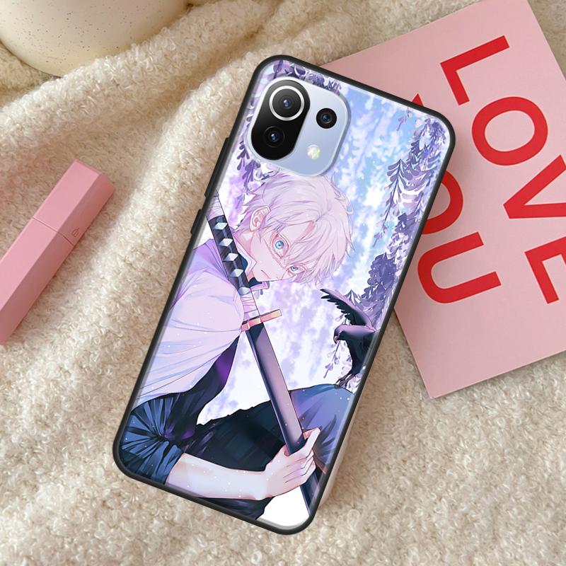 Anime Shinazugawa Genya Fall Für POCO X4 Pro F3 M3 M4 Pro X3 Pro GT Telefon Abdeckung Für Xiaomi 12 11T Pro Mi 11 Lite