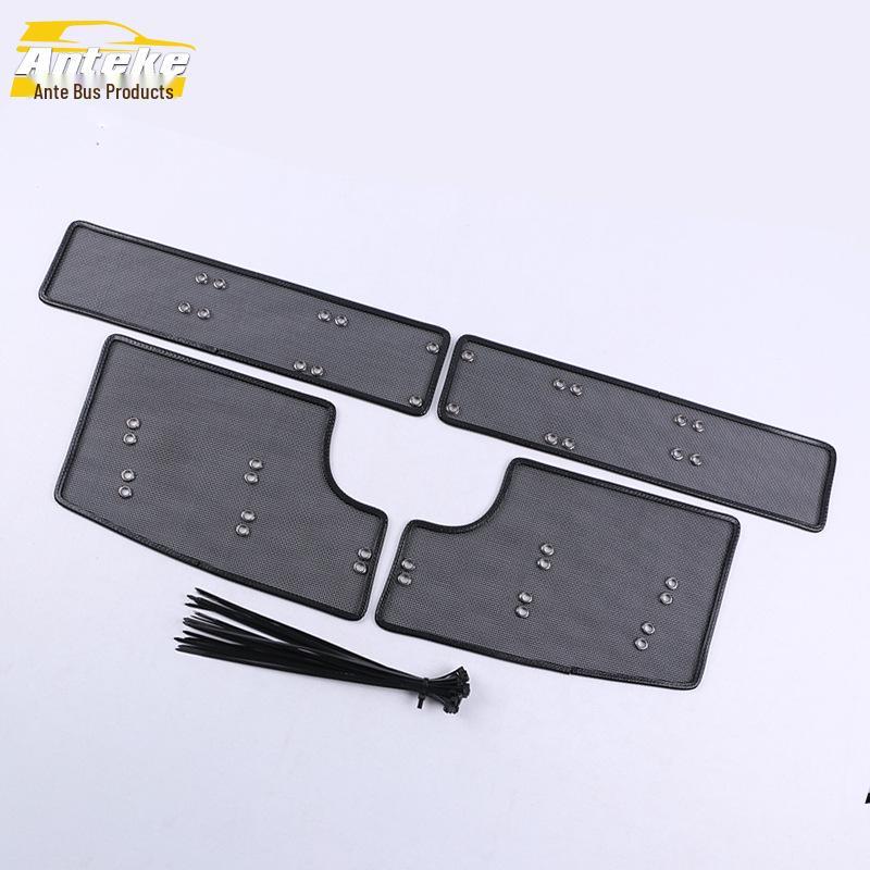 GL825S Radiator Protection Mesh & Insect Screen Sequin Cover for 17 Car Models