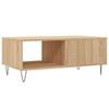  Coffee Table, Sonoma Oak 90x50x36.5 Cm Wood-based Material