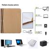 Foldable USB-Charged LED Wooden Book Lamp - Perfect Holiday Corporate Gift