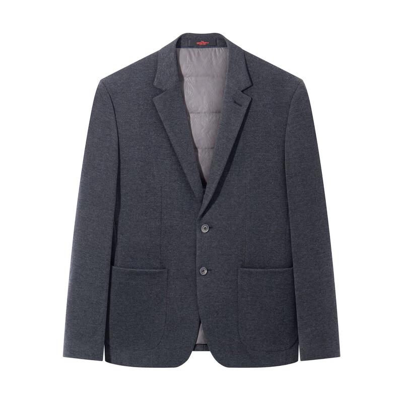 Seven Men's Thermal Down-Filled Wool Business Casual Blazer