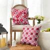 Valentines Day Cushion Cover Natural Linen Organic Fabric DoubleSided Printing Sofa Home Decor Gift Pillow Cover