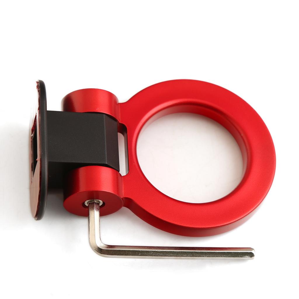 Universal Decorative Fake Tow Hook Sticker Kit Non-Functional Auto Body Styling Decals Car Bumper Exterior Accessories