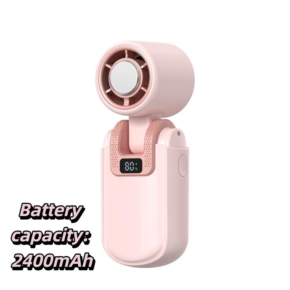 Compact Body Portable Handheld Cooling Fan Lightweight Design Mini Turbine Fan  Travel Use