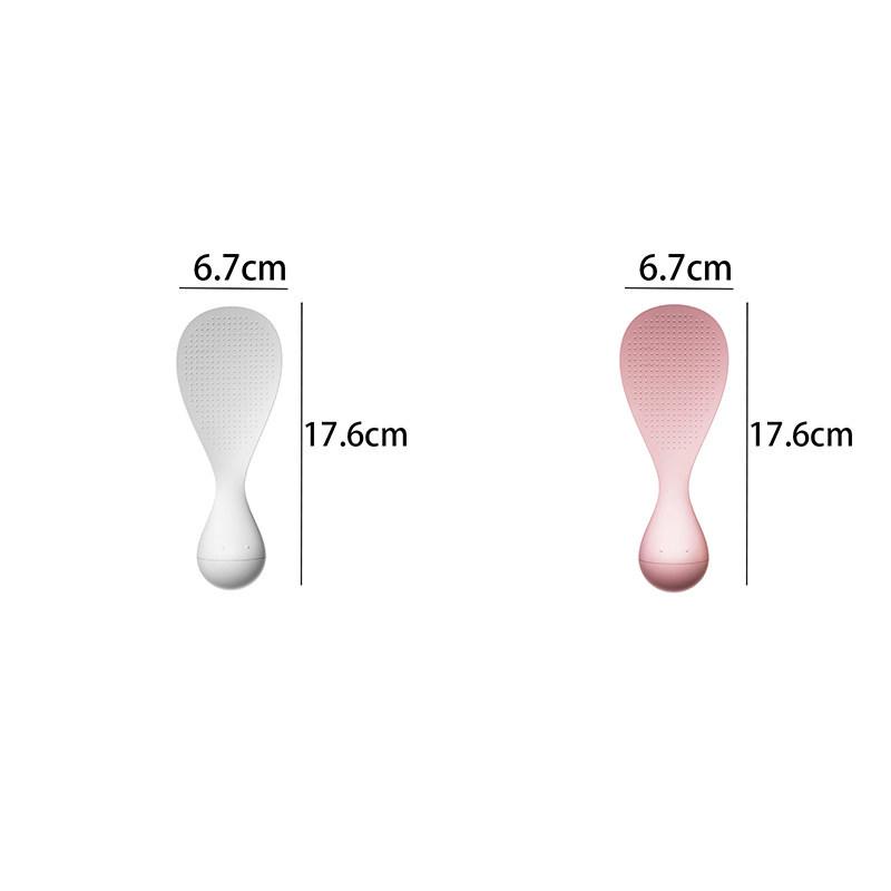 Heat-Resistant Non-Stick Stand-Up Rice Spoon for Kitchen Use