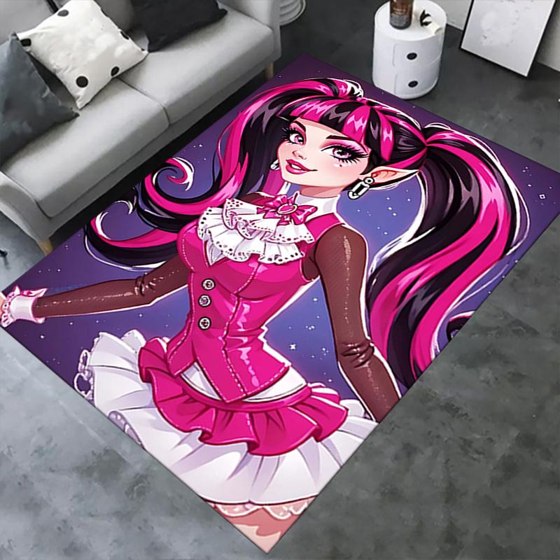 Monster High Chair Mat Home Decor, Sofa Rug, Office Carpet Gift for All Rooms