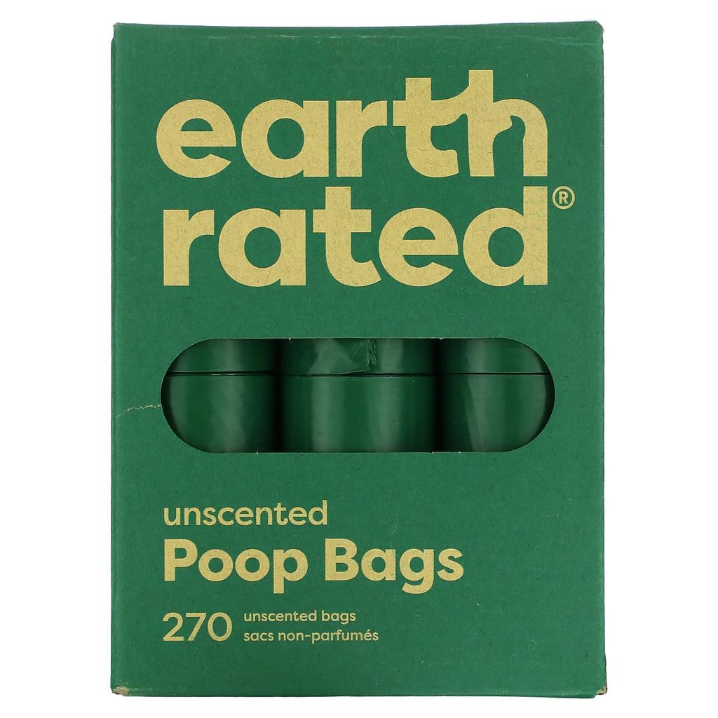 Dog Poop Bags, Unscented, 270 Bags