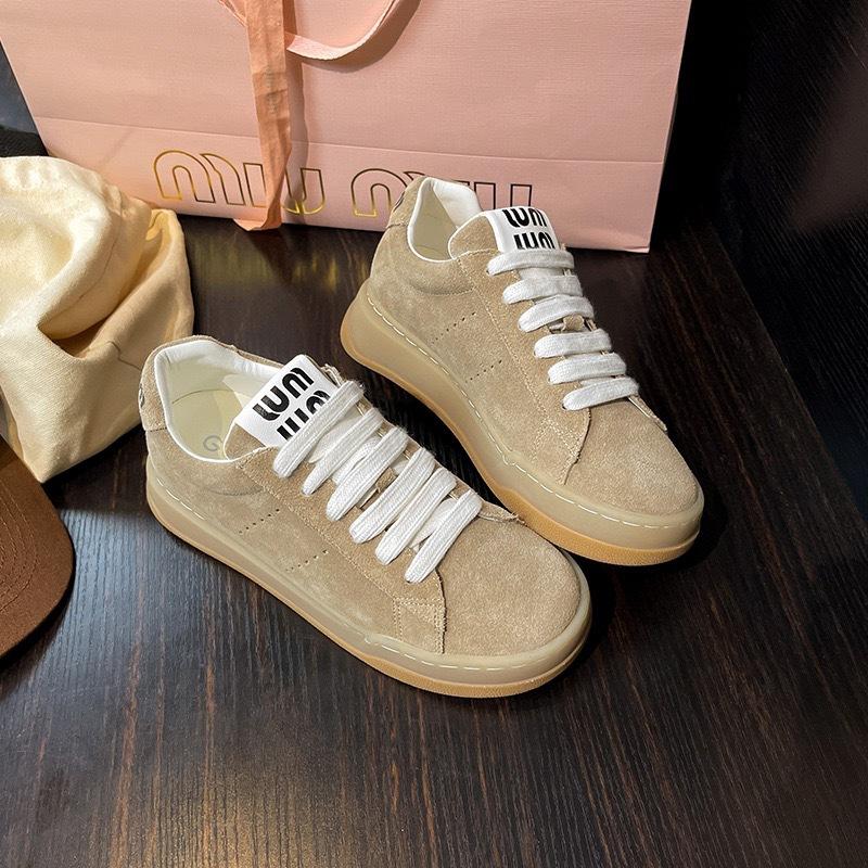 

Cowhide version~ Retro lace-up casual sports heightening platform versatile women s board shoes 35