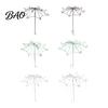 Patio Trellis for Ivy Vines Vintage Umbrella Garden Trellis, Metal Climbing Plant Support, Shape Outdoor Decorative Vine Stake Roses Clematis, Balcony