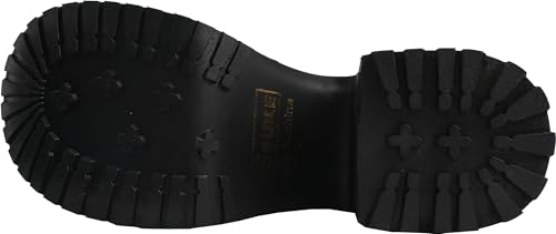 Yosuke Platform Sandals 4460102 Women's Black Enamel, Sizes 24.0cm-24.5cm