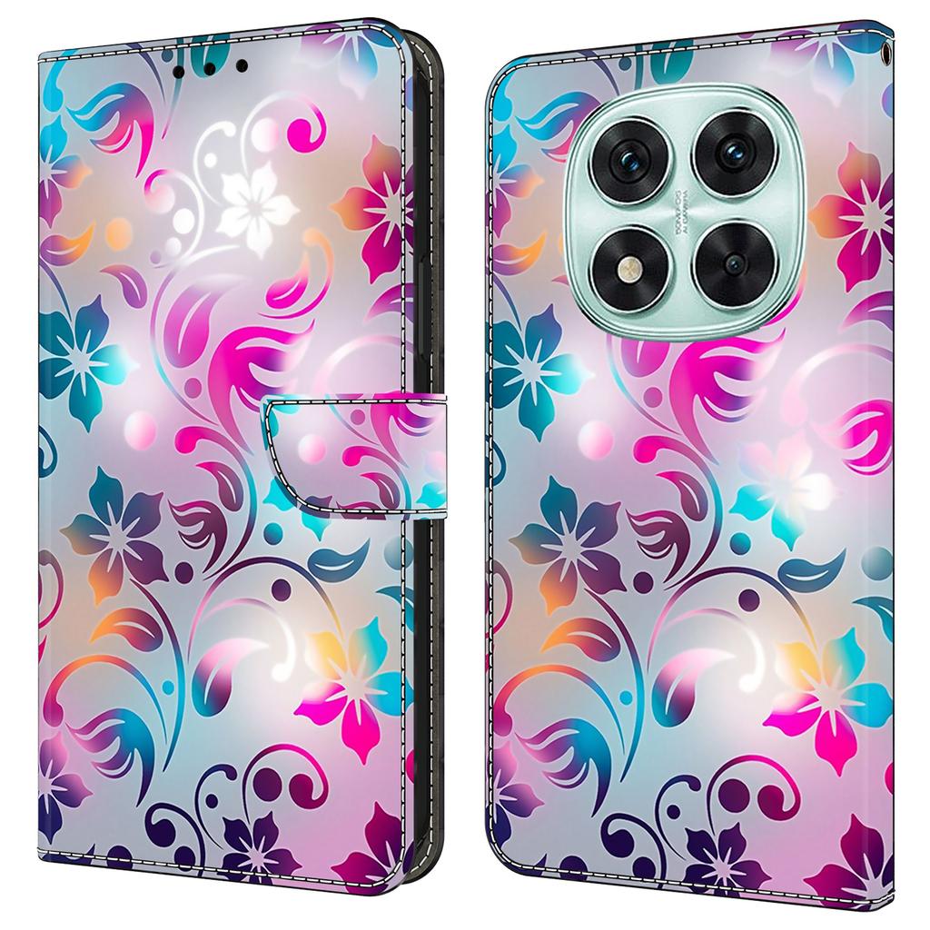 Etui dla Xiaomi Redmi Note 14 Pro 4G Portfel Stojak Wzór Drukowany Skóra PU Klapka Pokrowiec na Telefon