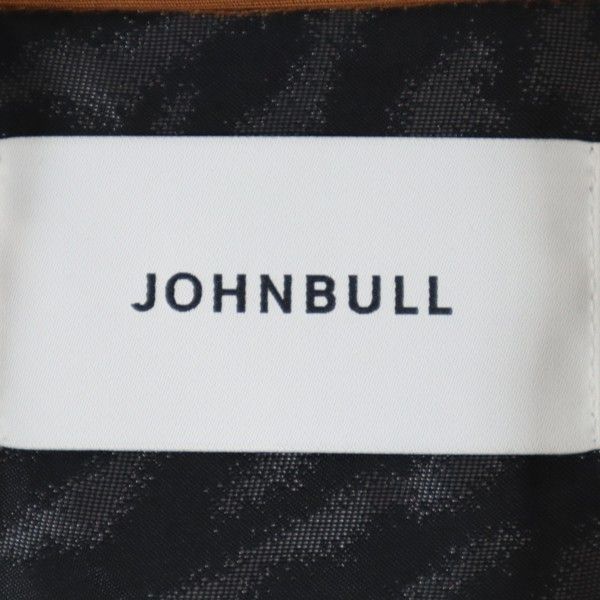 unused Johnbull made in Japan Embroidery Blouson S Brown Lined Men's Used