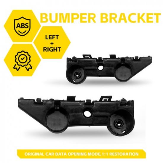 Кронштейн/Балка крепления нижнего/верхнего бампера Левый / Правый Для 2014- Infiniti Q50 2x Rear Upper Bumper Cove