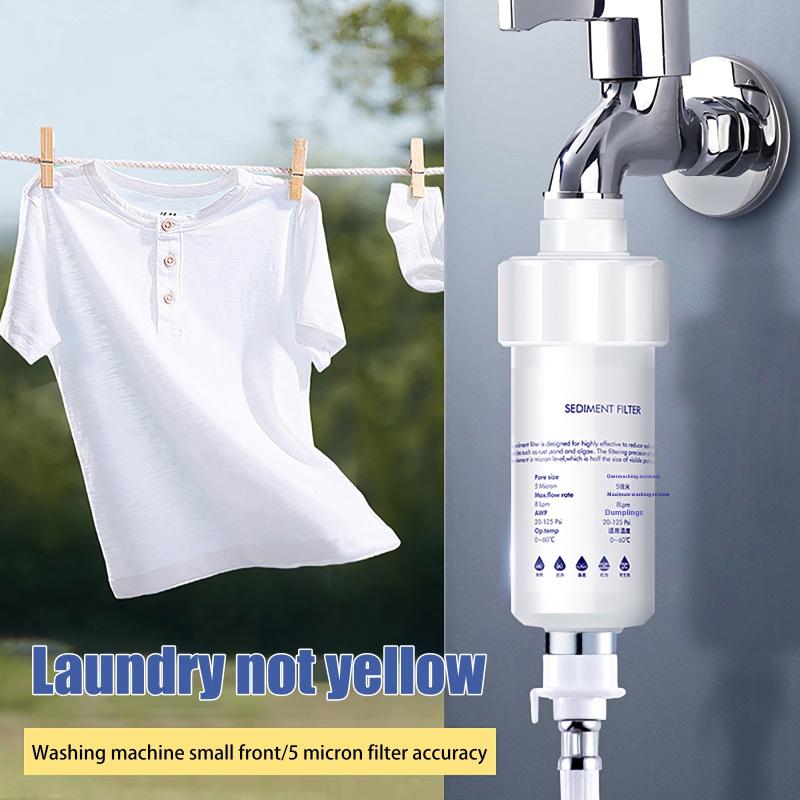 Household Water Purifier, Showerhead, Washing Machine, Toilet Filter Core, Small Pre-Filter, Replaceable Core, Pp Cotton