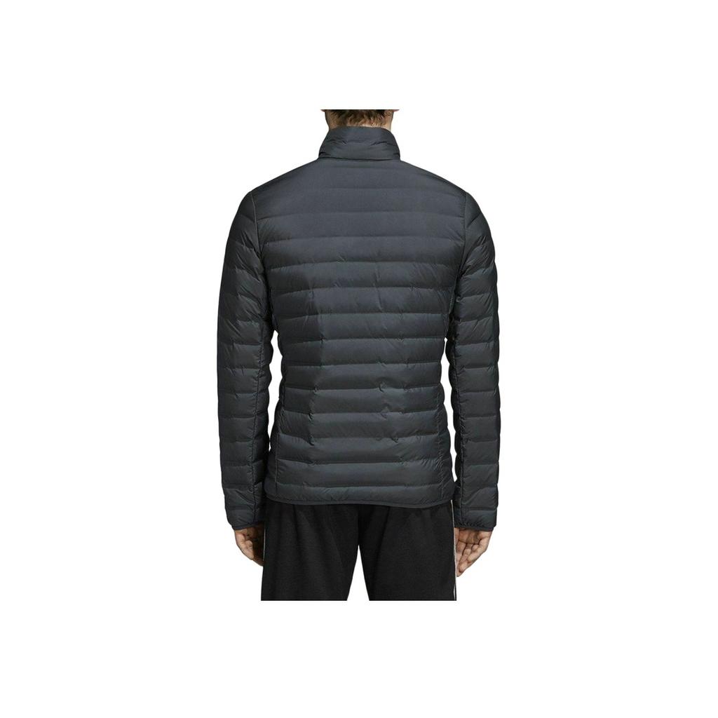 Adidas Chaqueta Acolchada Ajustada para Deportes al Aire Libre Invierno Hombre Ropa Exterior Negro Carbón CY8732