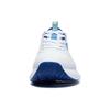 Li Ning SOFT ELEMENT Comfortable Cushioning Breathable Low top Casual Shoes Men's Standard White AGLT179-3