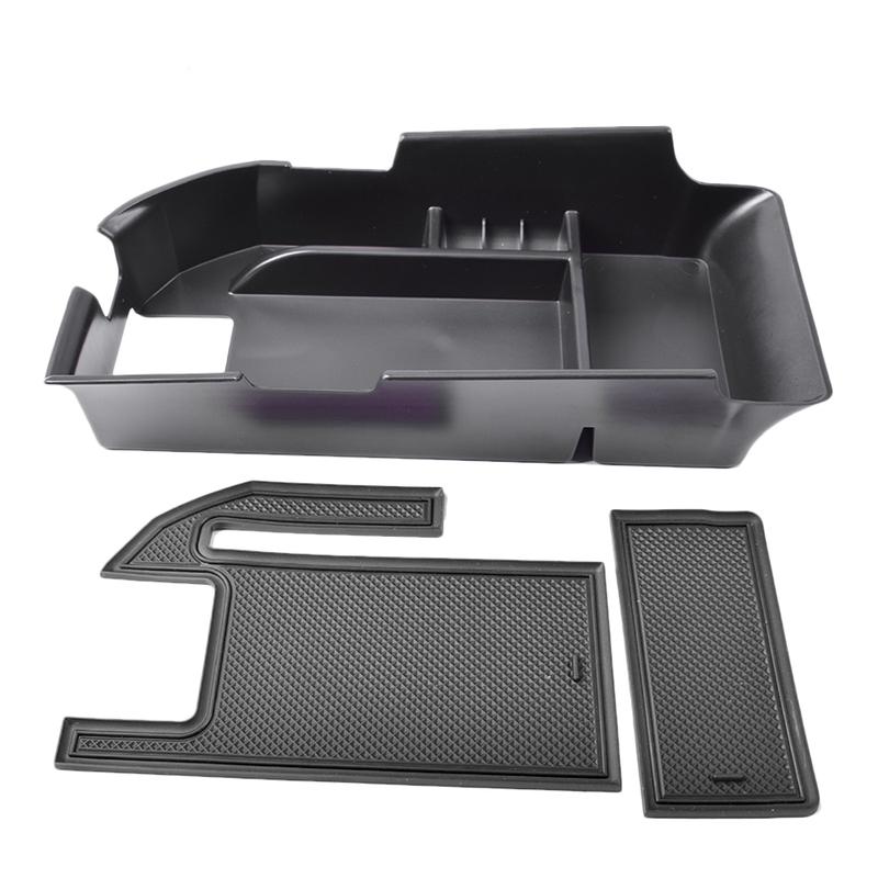 ABS Armrest Storage Box Fit for Toyota Camry LE SE 2018- Center Organizer Tray