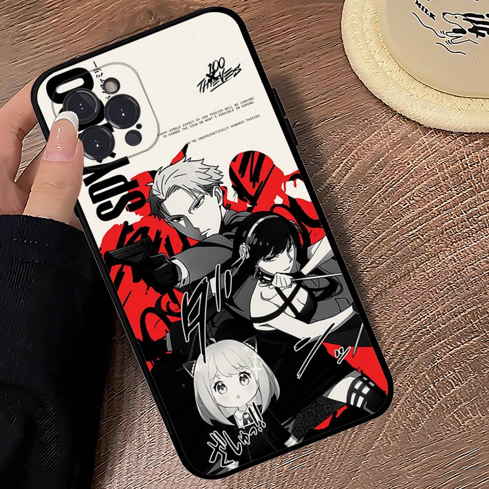 Classic Anime Spy X Family Phone Cover Case For IPhone 13 12 11 17 Pro Max 17 15 16 14 Plus 17Air