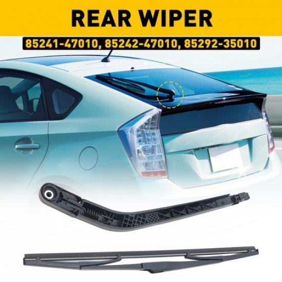 Rear Wiper Arm Blade For Toyota Prius 04-09 OEM Quality 85242-47010 85241-47010