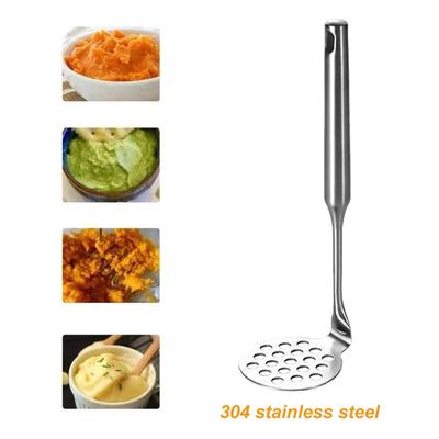 Potato Masher Vegetable Heat Stainless Steel Crusher Kitchen Resistant Press