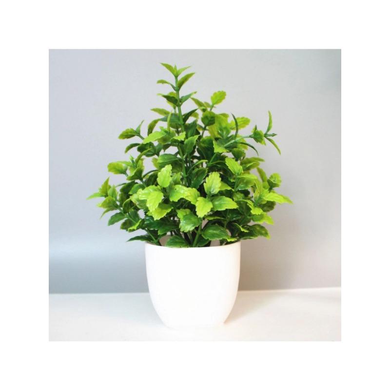 1PCS Artificial Potted Plant Scene Desktop Home Office Shelf Decor Tabletop Landscape Bonsai Wedding Room Party Accessories Vine
