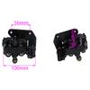 1 styck motorcykel bakre skiva hydraulisk vänster/höger bromsok-enhet för 100-125cc motor bakre bromsok