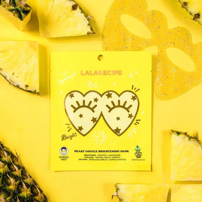 [Eve Vegan] Heart Goggle Eye & Cheek Brightening Hydrogel Mask Pack