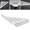 Silver Shower Corner Shelf Stainless Steel Bathroom Shelf Organizer  Bathroom Storage