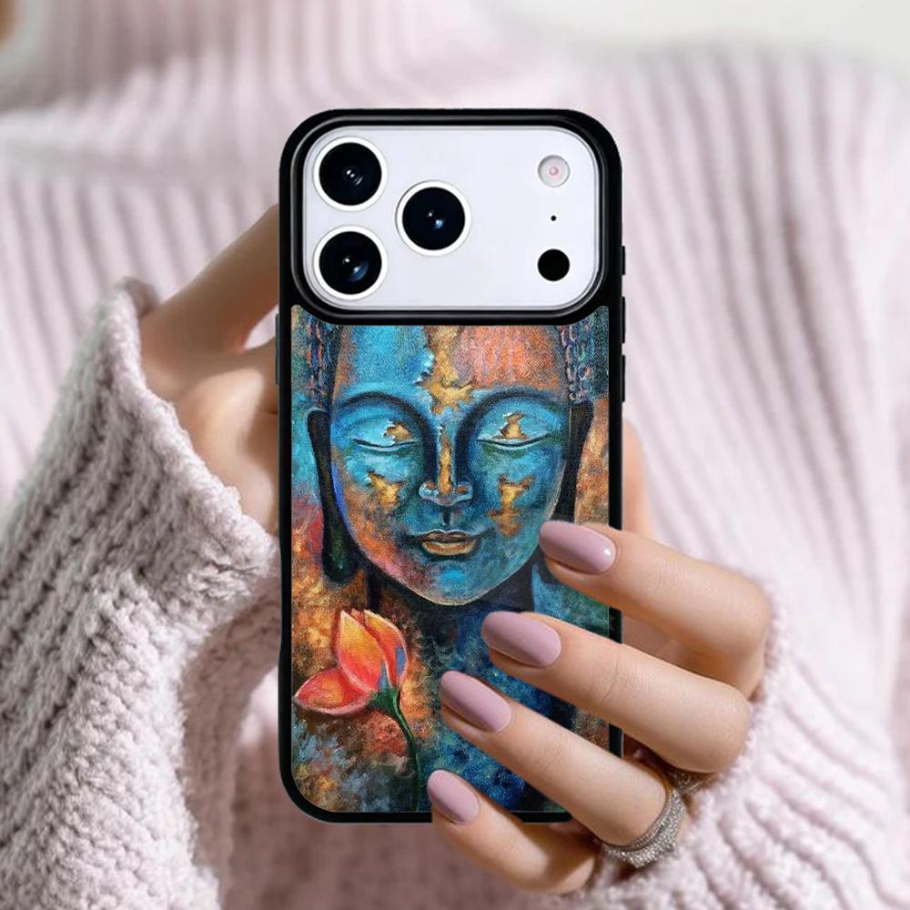 Buddha Handyhülle Für Apple iPhone 17 Air 16E 15 14 Plus 13 12 11 Pro Max Mini Funda Cover