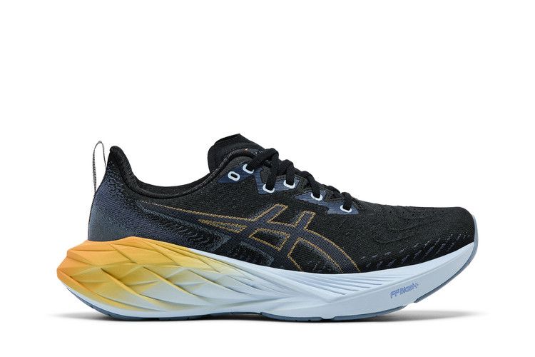 Asics Novablast 4 Black Thunder Blue Men's Sneakers
