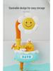 Electric Yellow Duck Water Spray Toy for Baby Bathing