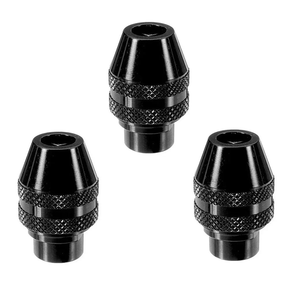Multi Keyless Chuck 0.8-3.2mm For Original Dremel 3000 4000 7700 8200 Rotary Tools Grinder Mini Drill Bits Chucks Accessories