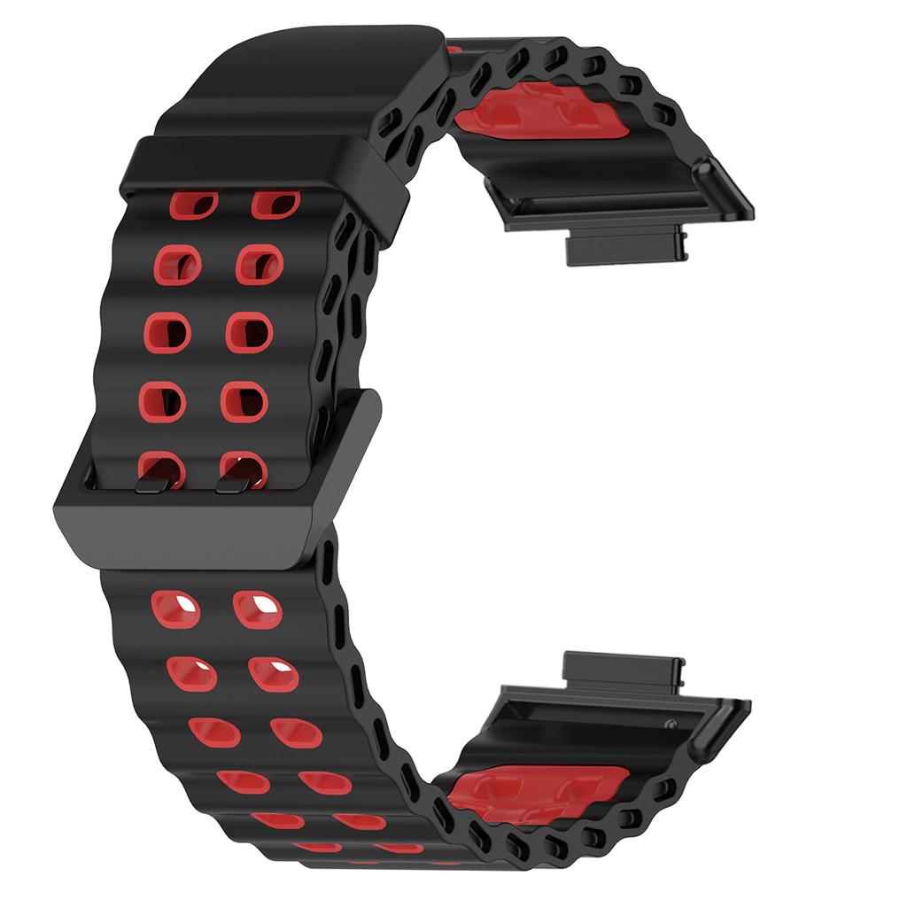 Silicone Wristband For Redmi Watch 5 Strap For Redmi Watch4 Xiaomi Mi Band 8 Pro/9 Pro Two Tone Breathable Correa Sport Bracelet