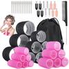 Cross-border Nylon Figure Eight Hair Curler - Curling Iron for Lazy Effortless Curls
