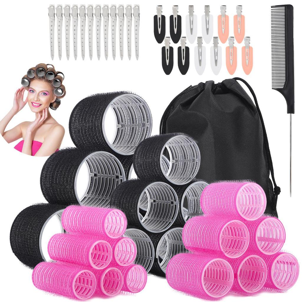 Cross-border Nylon Figure Eight Hair Curler - Curling Iron for Lazy Effortless Curls