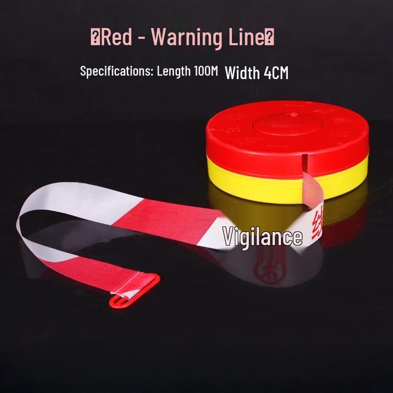 Hand-Crank Reflective Warning Tape