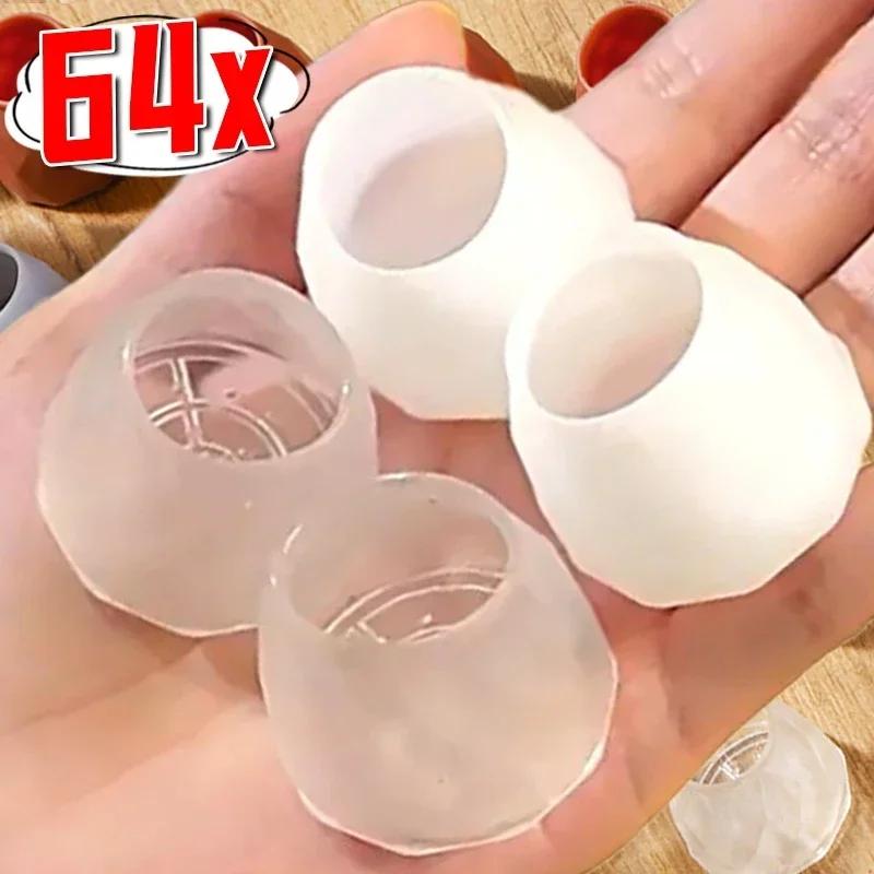 Silicone Chair Legs Covers Hardwood Floor Protectors Mat Furniture Table Foot Pads Floors Protection Anti Scratch Chair Leg Caps