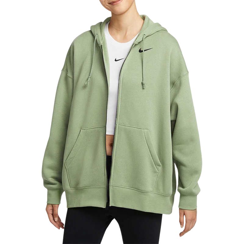 

Nike Fleece Lined Hooded Long Sleeve Jacket Women Jackets Light-Green DD5635-386 L
