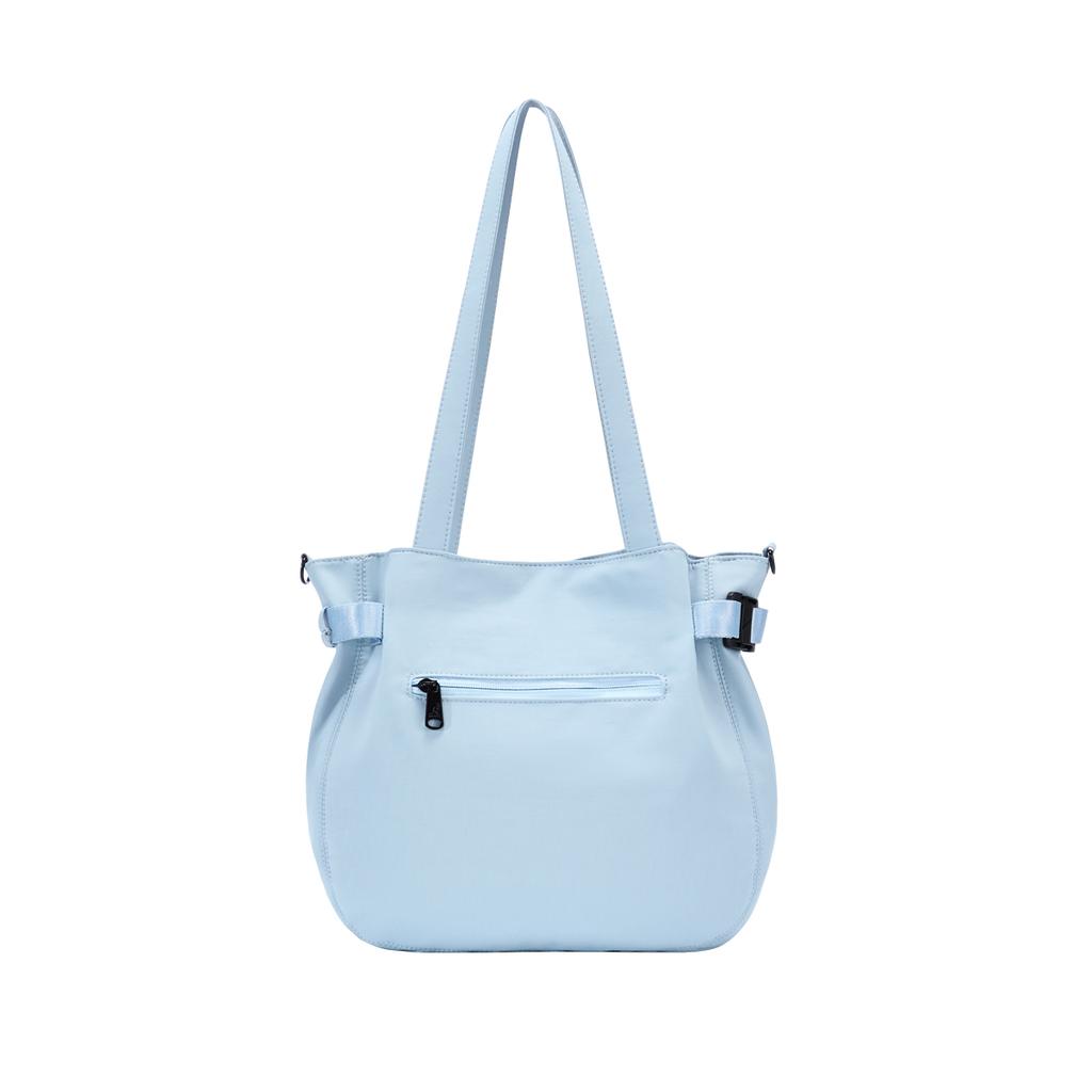 New KANGOL Nylon Large Capacity Shoulder Bag Crossbody Bag Unisex Glacier Blue/Black/Peach Pink/Mint Green/Khaki KGC1510
