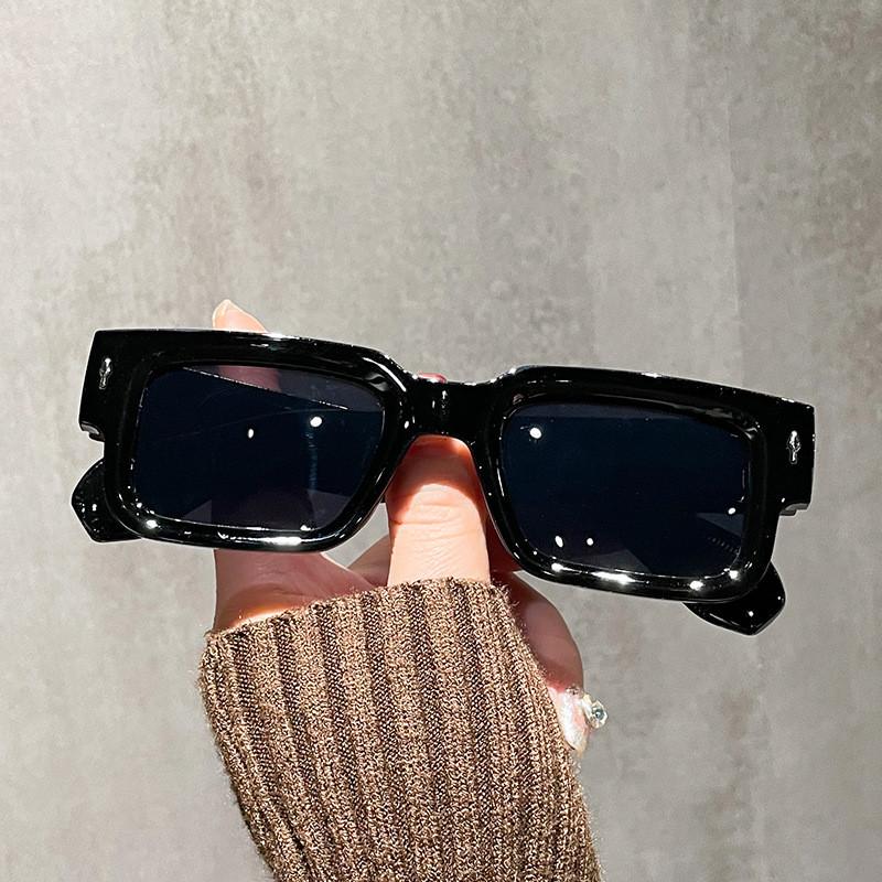 Fashion Square Sunglasses Uv Protection For Casual Travel