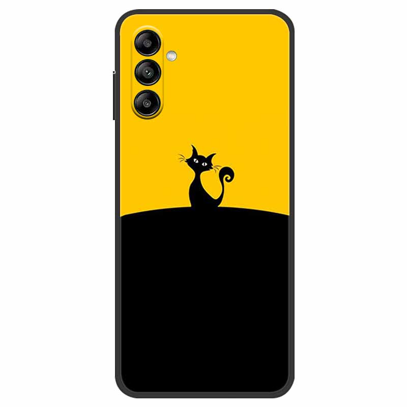 For Samsung Galaxy A35 5G Case Luxury Shockproof Soft Silicone TPU Back Cover Phone Cases For SamsungA35 Cartoon 6.6" New Coque