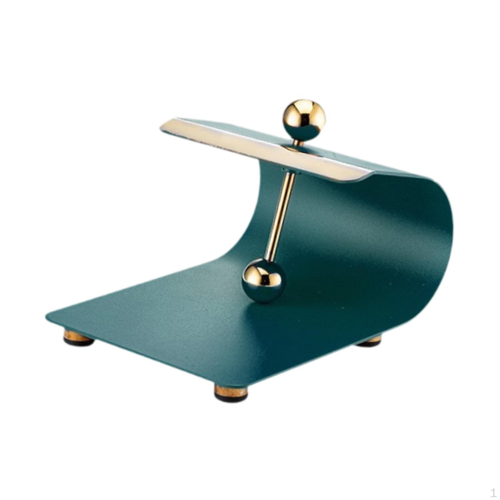 

Плоский держатель для бумажных салфеток, диспенсер из нержавеющей стали для вечеринки green