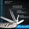 Multitool 24in1 With Mini Tools Knife Pliers And 11 Bits  Multi Tool All In One Multi Function Gear Camping Backpacking Survival