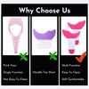 Silicone Eye Makeup Guard Tool(7 Colors) – Eyeliner, Eyeshadow & Mascara Shield Aid Guide Tool – No Smudge, Reusable, Soft & Flexible Beauty Assistant