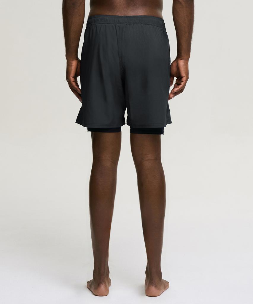 Leijibi Compact 2-In-1 Water Leggings Swimwear Shorts Women'S Men'S Two-In-One Shorts W (3 Colors)