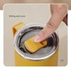 450ml Stainless Steel Mug Vacuum Mug With Handle and Lid Leak-Proof Coffee Cup Thermos For Home Office Milk Cup Water Bottle